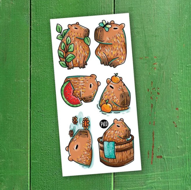 PICO TATOO - LES PAISIBLES CAPYBARAS