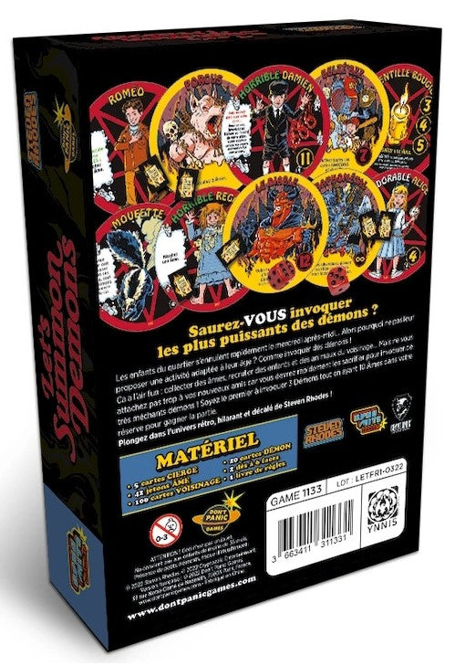 *26 JEU LET'S SUMMON DEMONS - Version française