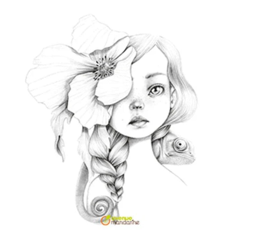 AVENUE MANDARINE - WILD 3 COLORING BOOK