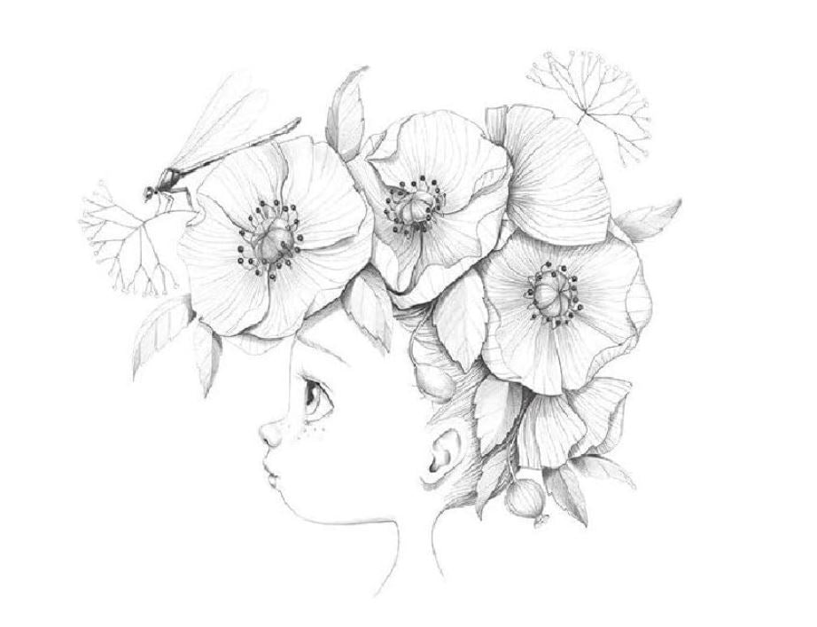AVENUE MANDARINE - WILD COLORING BOOK