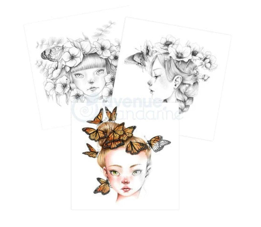 AVENUE MANDARINE - WILD 7 COLORING BOOK