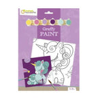 AVENUE MANDARINE - GRAFFY PAINT - PAINT YOUR OWN UNICORN PICTURE 20CM X 20CM
