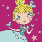 AVENUE MANDARINE - GRAFFY PAINT - PRINCESS PAINTING DESIGN 20CM X 20CM