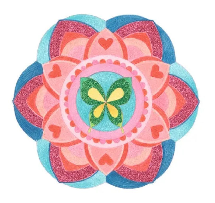 AVENUE MANDARINE - GRAFFY POP MANDALA - GIRL (BOOK)