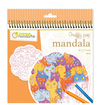 AVENUE MANDARINE - GRAFFY POP MANDALA - PÊLE MÊLE CHATS (LIVRE)