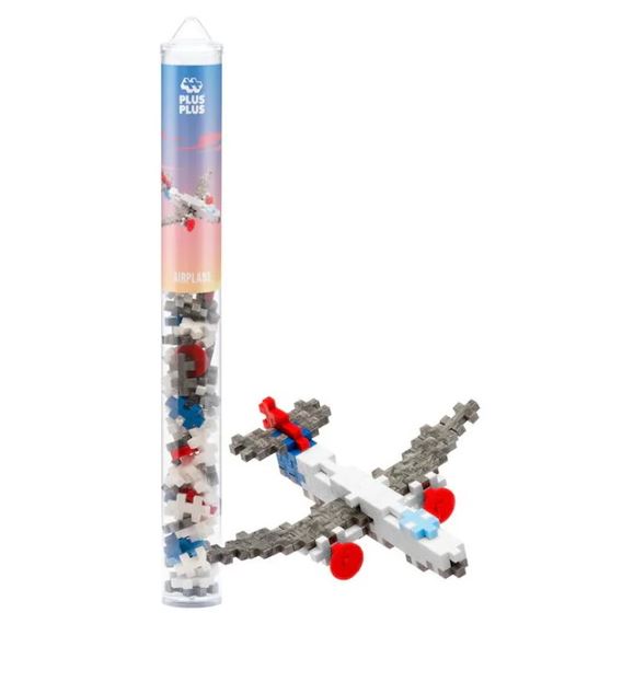 PLUS-PLUS TUBE - AIRPLANE 70 PIECES