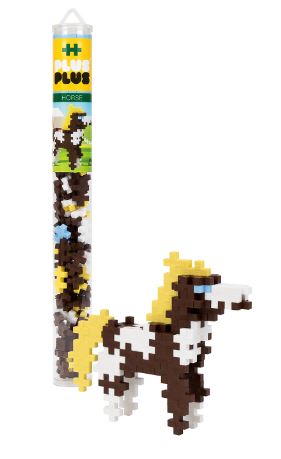 PLUS-PLUS BLOCKS IN A TUBE - HORSE