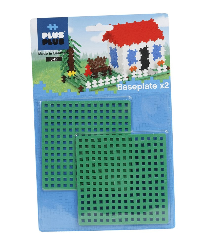 BLOCS PLUS-PLUS ENSEMBLE DE 2 PLAQUES