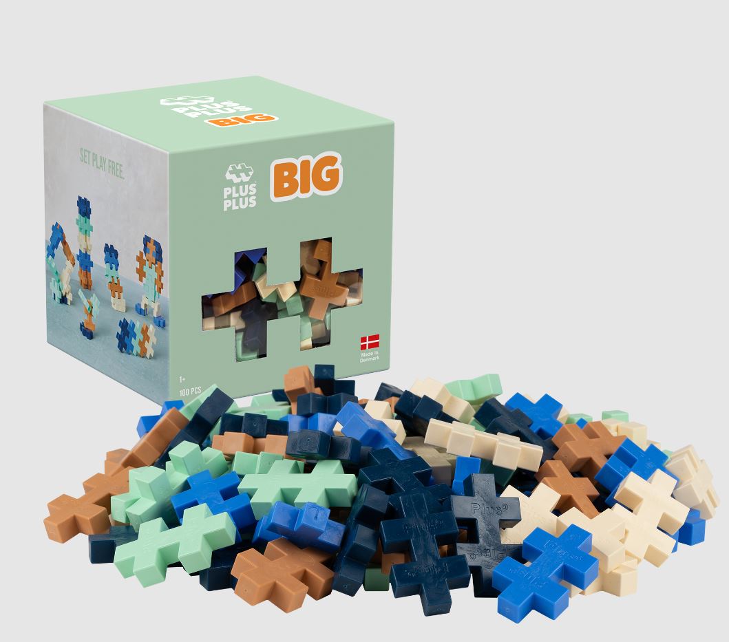 BLOCS PLUS-PLUS - RECHARGE BIG BREEZE - 100 PIÈCES