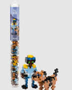 PLUS-PLUS BLOCKS - TUBE - POLICE - 70 PIECES