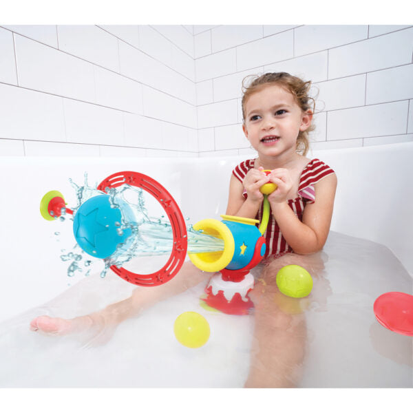 YOOKIDOO - BATH TOY - BALL BLASTING WATER CANNON