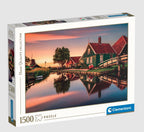 CLEMENTONI JIGSAW PUZZLE 1500 PIECES - ZAANSE SCHANS #31696