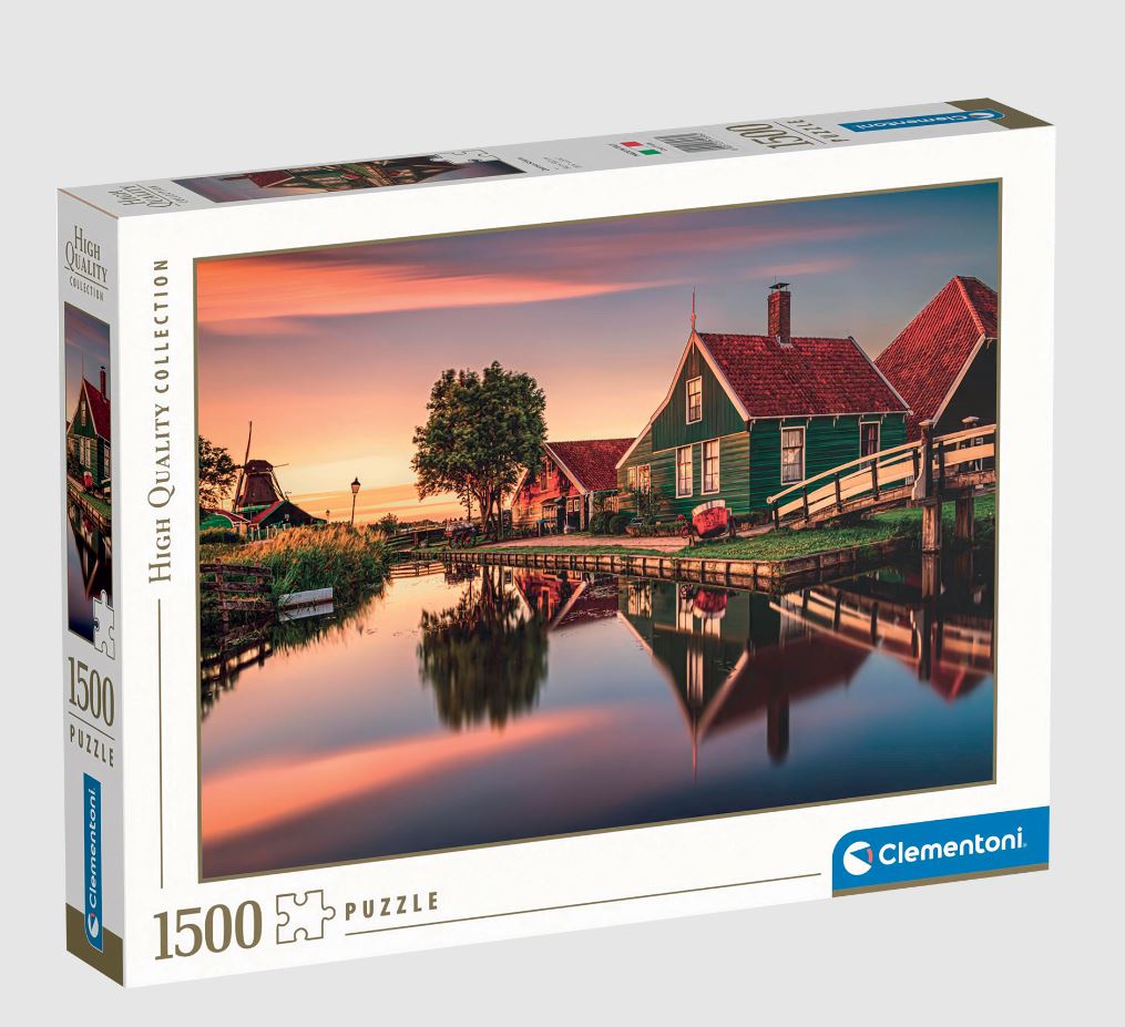 CLEMENTONI JIGSAW PUZZLE 1500 PIECES - ZAANSE SCHANS #31696