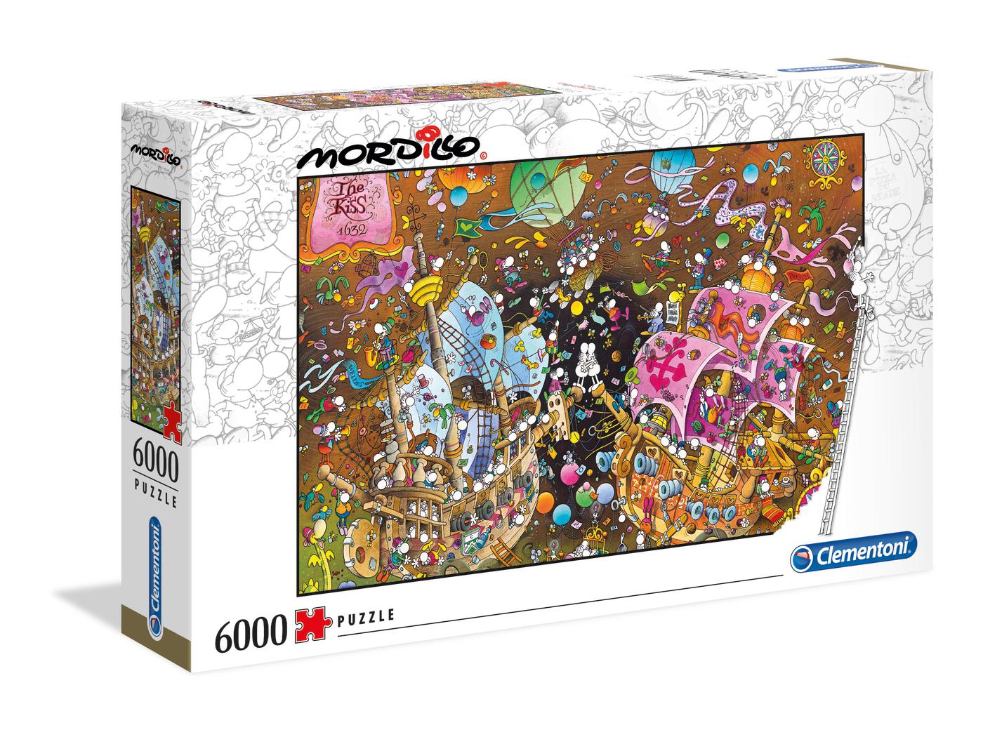 CLEMENTONI JIGSAW PUZZLE 6000 PIECES - MORDILLO THE KISS