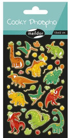 COOKY PHOSPHO - DINOSAUR STICKERS