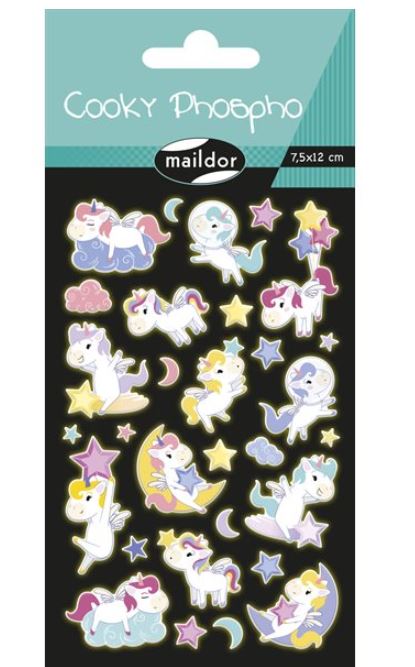 COOKY PHOSPHO - UNICORN STICKERS