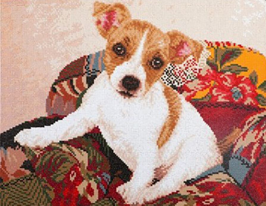 DIAMOND DOTZ - LE CHIOT PATCHWORK