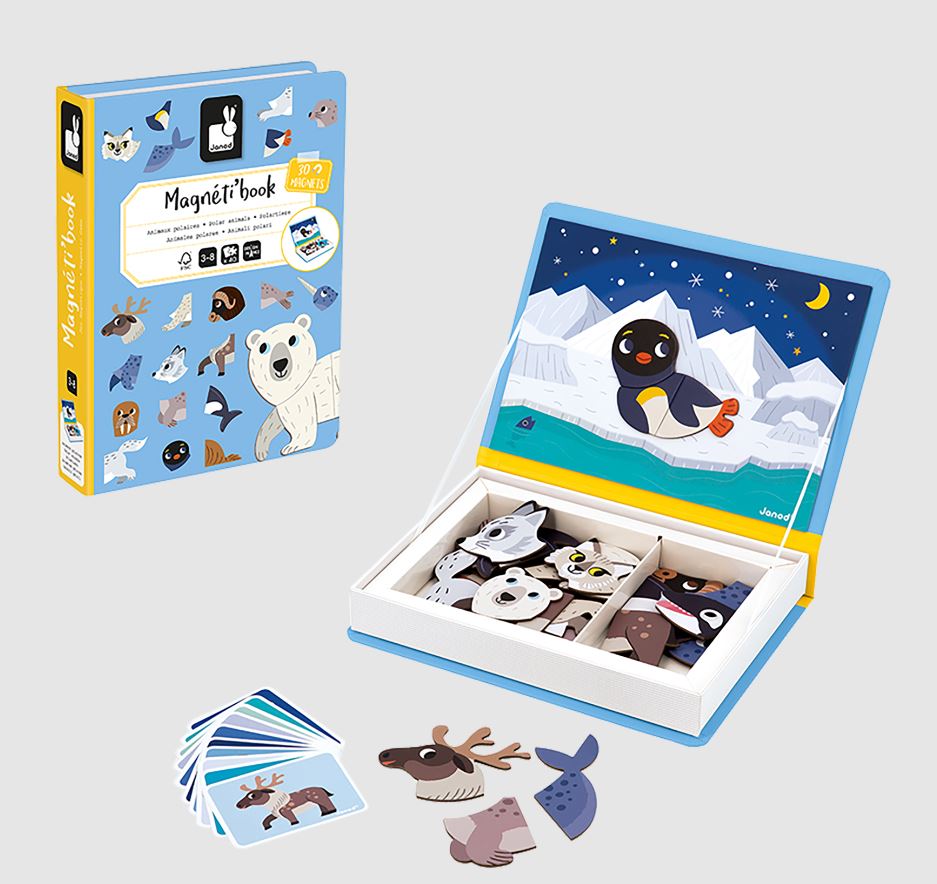 JANOD MAGNETI'BOOK - POLAR ANIMALS