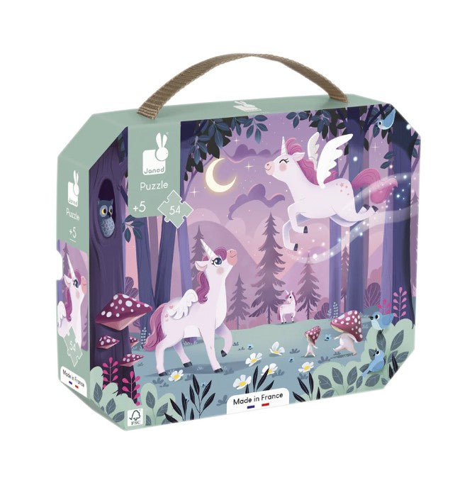 JANOD 54-PIECE PUZZLE - UNICORN #J02456