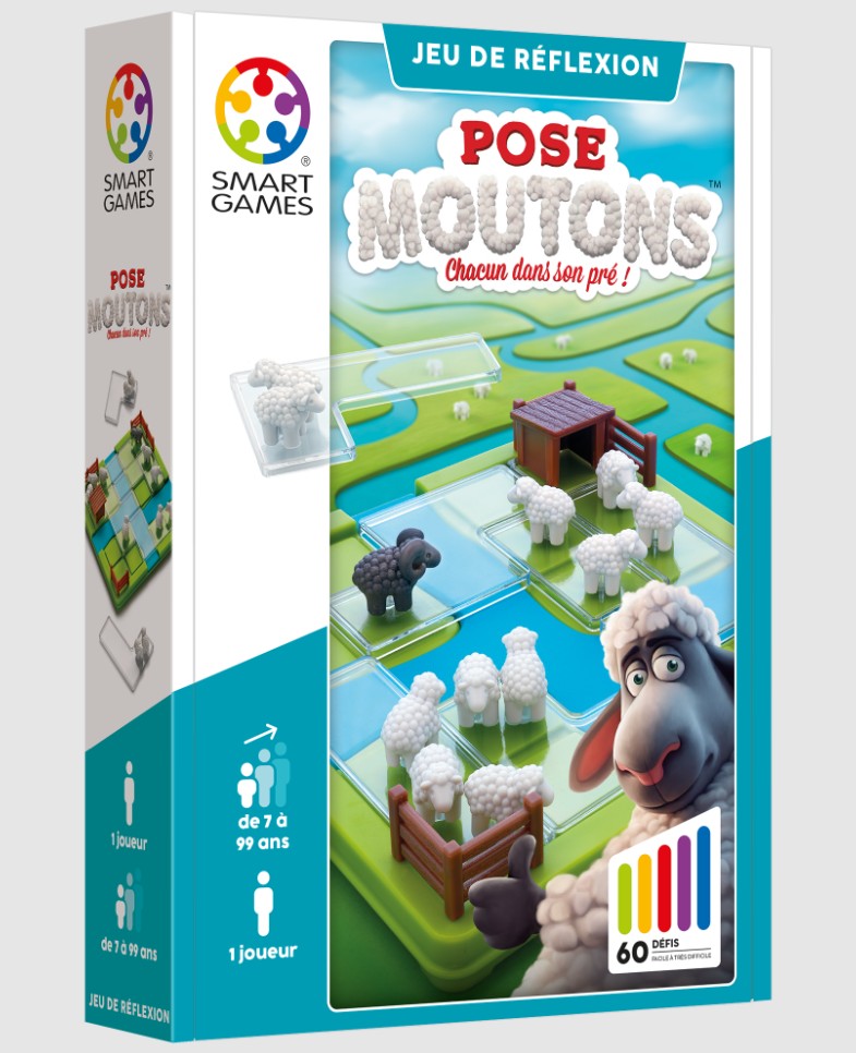 JEU SMART GAMES - POSE-MOUTONS