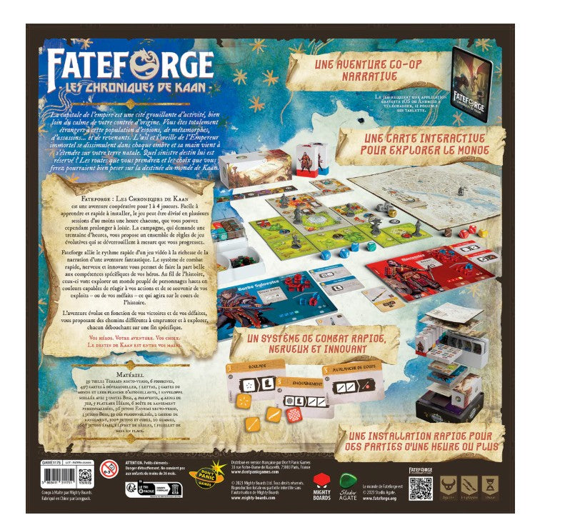 FATEFORGE THE CHRONICLES OF KAAN GAME