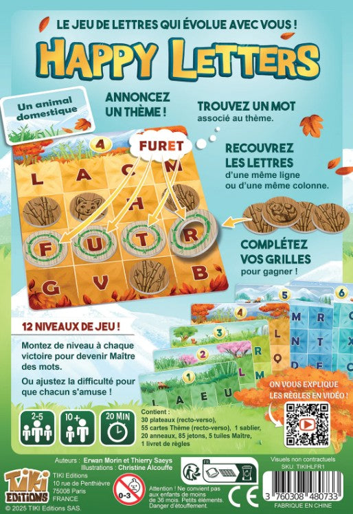 JEU HAPPY LETTERS