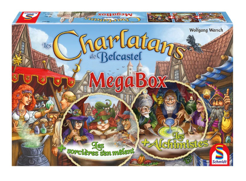 JEU LES CHARLATANS DE BELCASTEL - MEGA BOX