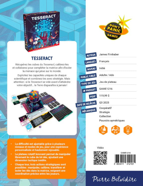 JEU TESSERACT