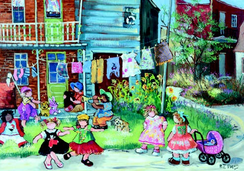 PBI JIGSAW PUZZLE 1000 PIECES PAQUIN - SUMMER STROLL
