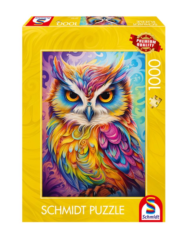 SCHMIDT JIGSAW PUZZLE 1000 PIECES - THE OWL PARROT #59782