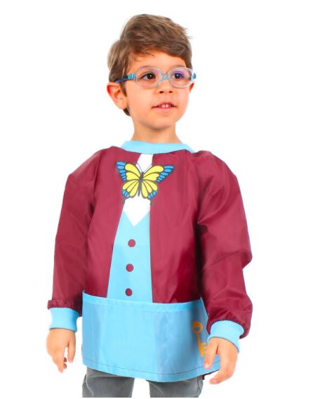 BURGUNDY BALACLAVA DIY APRON (7-8 YEARS)