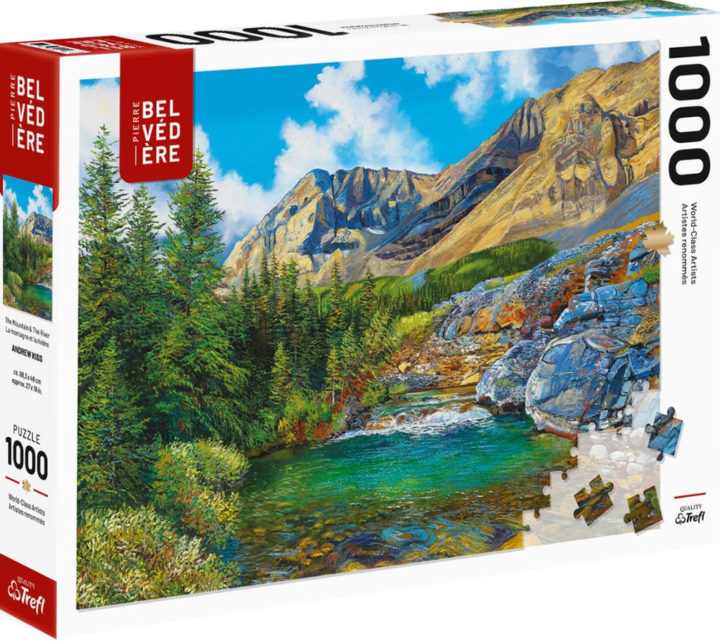 TREFL JIGSAW PUZZLE 1000 PIECES - FAMOUS ARTISTS