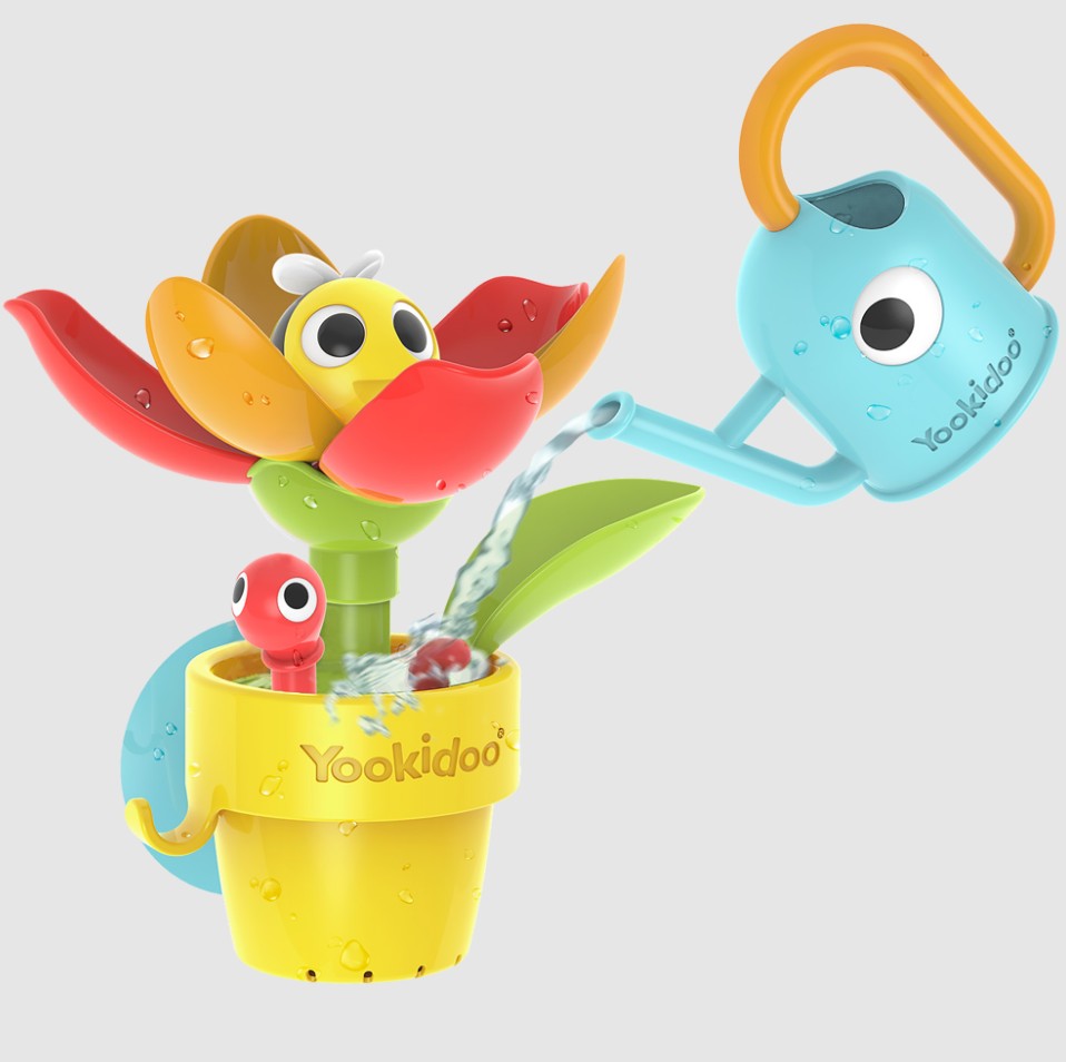 YOOKIDOO - JEU DE BAIN - PEEK-A-BEE FLEUR DE BAIN