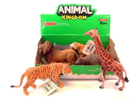 JUNGLE ANIMALS IN BULK 5.5"(12.7CM)
