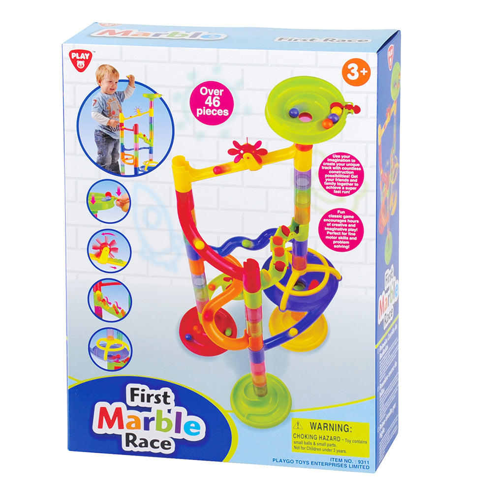 PLAYGO - MY FIRST 46-PIECE MARBLE RUN
