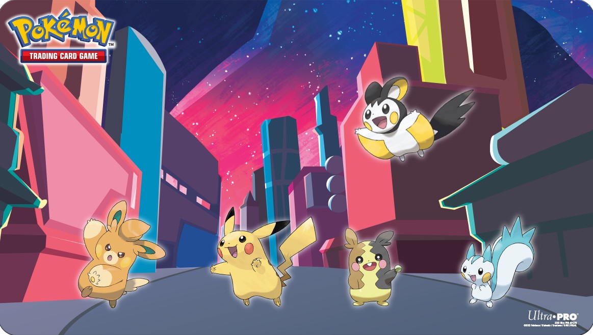 POKÉMON PLAYMAT - PLAYMAT - PIKACHU, PAWMO, MORPEKO, EMOLGA AND PACHIRISU (PLAYMAT)