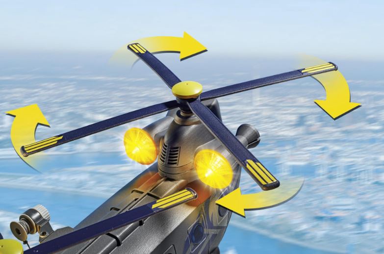 PLAYMOBIL CITY ACTION - HÉLICOPTÈRE DE TRANSPORT DES FORCES SPÉCIALES #71149