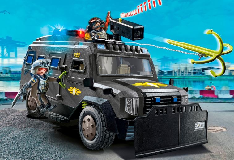 PLAYMOBIL CITY ACTION - SPECIAL FORCES SWAT VEHICLE #71144