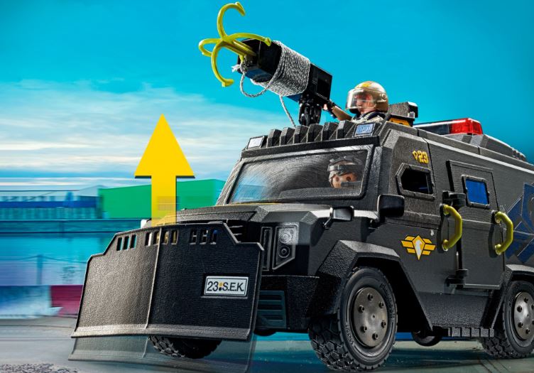 PLAYMOBIL CITY ACTION - SPECIAL FORCES SWAT VEHICLE #71144