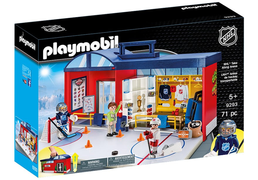 PLAYMOBIL NHL - HOCKEY ARENA CARRY CASE #9293