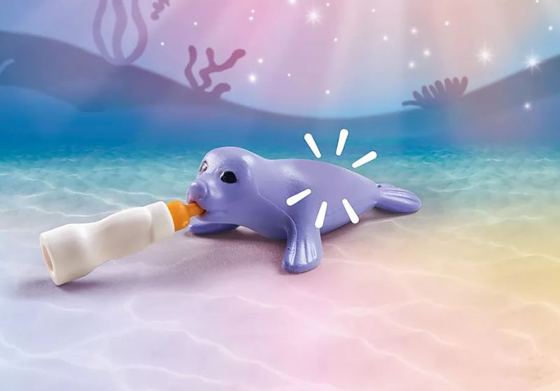PLAYMOBIL PRINCESS MAGIC - CENTRE DE SOIN DES SIRÈNES POUR ANIMAUX MARINS #71499