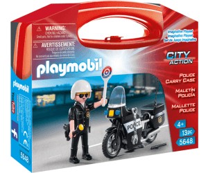 PLAYMOBIL CITY ACTION - POLICE CARRY CASE #5648