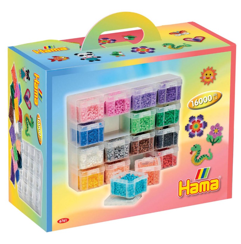 HAMA - STORAGE BOX 16 DRAWERS 16000 BEADS