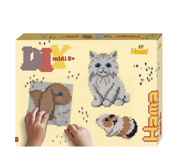 HAMA - MIDI GIFT SET - CUTE ANIMALS