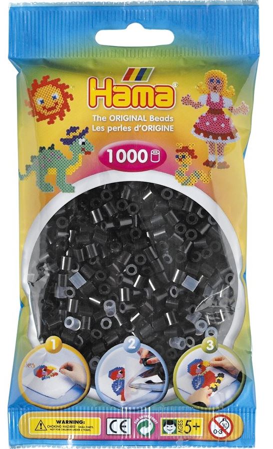 HAMA - SAC PERLES HAMA NOIR