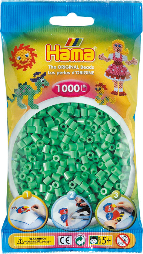 HAMA - SAC PERLES HAMA VERT PÂLE
