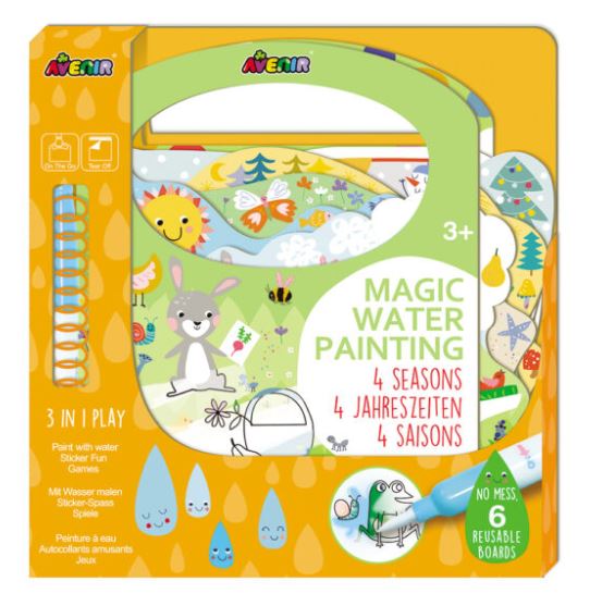 FOUR SEASONS WATER REVEAL COLORING BOOK