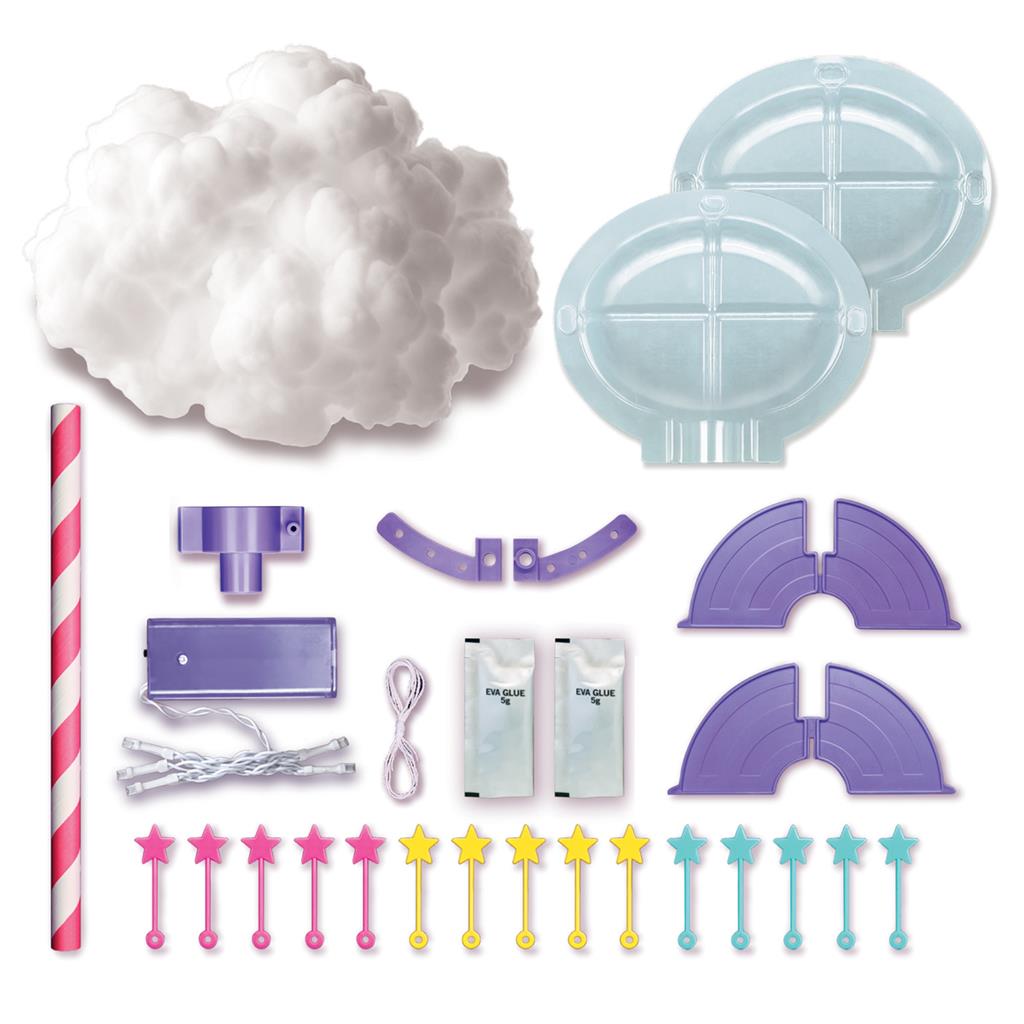 DIY CLOUD LAMP KIT - CREATE YOUR OWN FLUFFY LIGHT-UP CLOUD