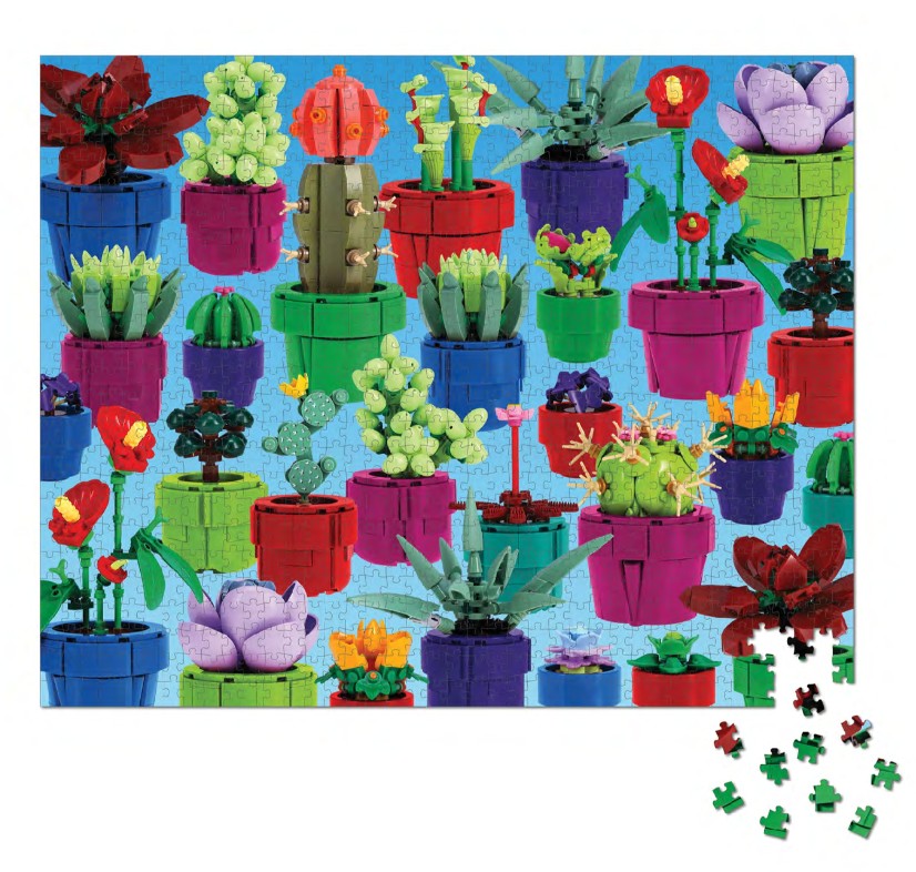 LEGO 1000-PIECE JIGSAW PUZZLE - LITTLE GARDEN