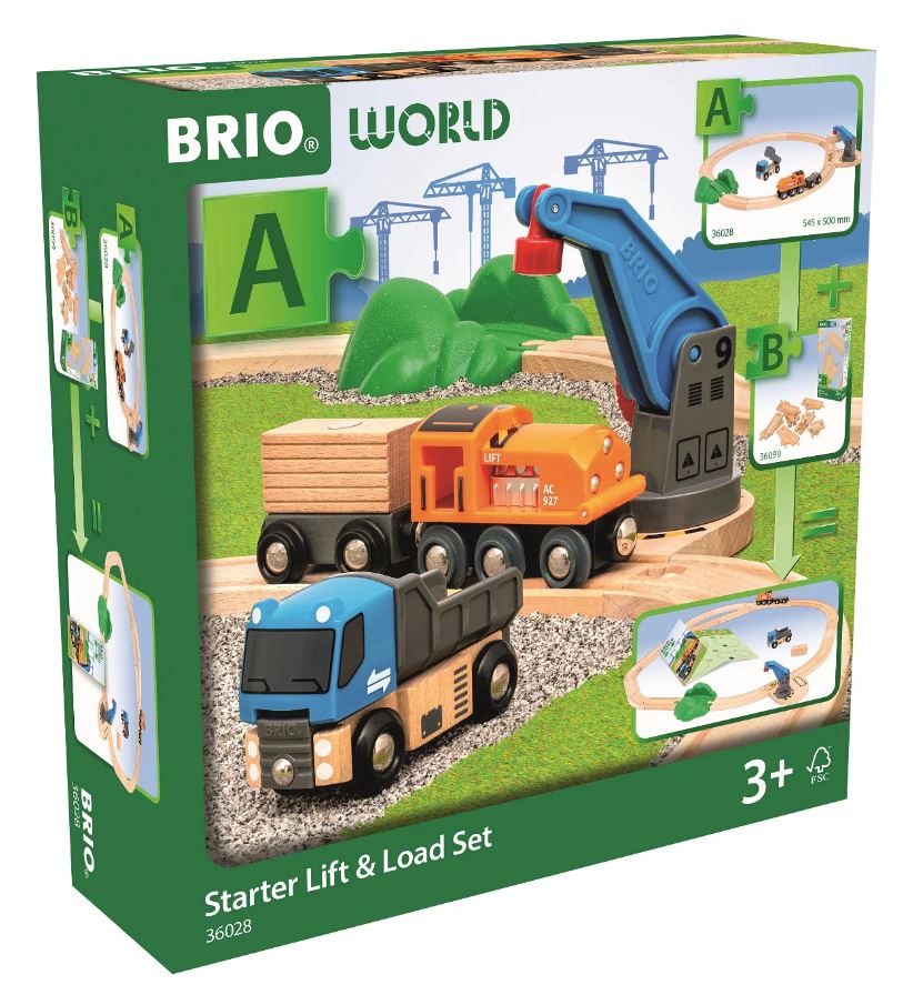 BRIO - COFFRET DE DÉMARRAGE LIFT & LOAD #36028
